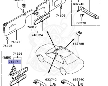 Mitsubishi - Mirage - CK2A - 1999 - SRXM3 - 4G15