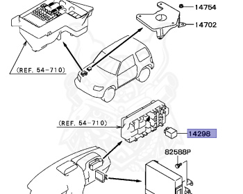 Mitsubishi - Pajero IO - H76W - 1998 - LNDC - 4G93