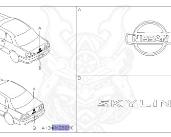 Nissan - Skyline - R34 25GTT - ER34 - 2000 - 25GT TURBO - 2 door hard top (2K) - MANUAL TRANS 5-SPEED(MT.F5) - Hi-Cas 2-Link (HI.2WD) - RB25DET