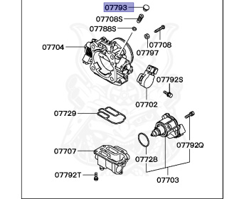 Mitsubishi - FTO - DE3A - 1994 - HRFH - 6A12
