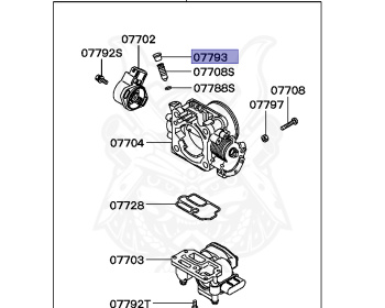 Mitsubishi - Galant - E54A - 1995 - SRGE4 - 6A12