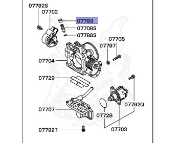 Mitsubishi - Galant - E54A - 1992 - SRGH - 6A12