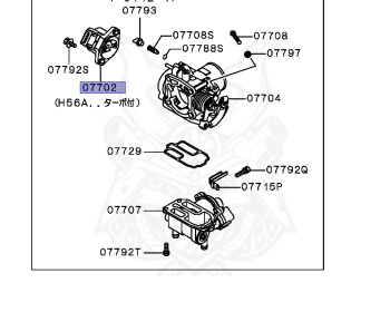 Mitsubishi - Pajero Mini - H56A - 1996 - MNHF - 4A30