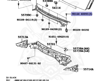 Toyota - Sprinter - AE100 - 1991 - XE TYPE - 4 DOOR - Manual - 5AFE