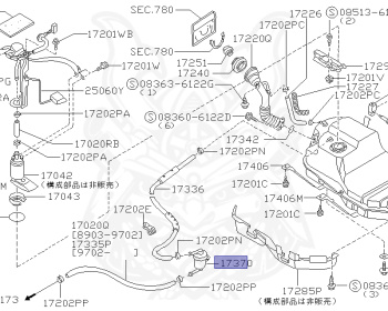 Nissan - 180SX - RS13 - 1995 - Type R/X - HATCH BACK(HB) - MANUAL TRANSMISSION(MT) - FOUR WHEELS STEERING(4WS) - SR20DET