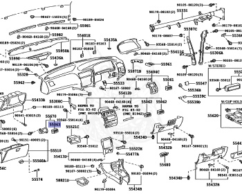 Toyota - Sprinter - AE100 - 1991 - LX TYPE - 4 DOOR - Automatic - 5AFE