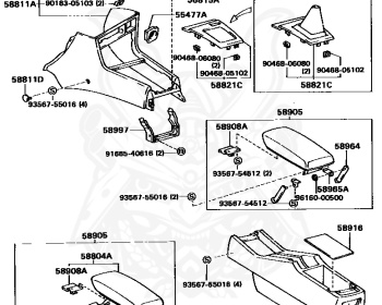 Toyota - Camry - SV32 - 1993 - VX TYPE - SEDAN - Manual - 3SFE