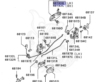 Mitsubishi - Lancer - CB2A - 1993 - SNUE - 4G15