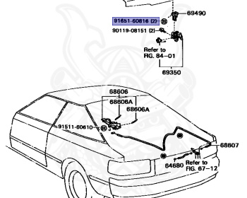 Toyota - Celica - AT160 - 1986 - GT TYPE - LIFTBACK - Manual - 4AGELU