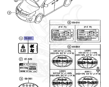 Mazda - MPV - LY3P - Dec-2007 - Right hand - L3-VE