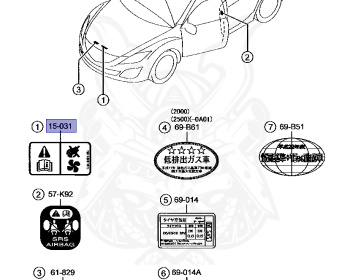 Mazda - Atenza Sport Wagon - GHEFW - Dec-2009 - Right hand - LF-VD