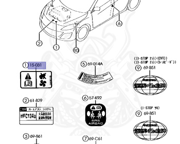 Mazda - Axela - BL5FP - Apr-2009 - Right hand - ZY-VE