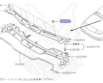 Genuine Fairlady Z Z32 Exterior OEM parts supplied from Japan