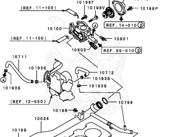 Mitsubishi - RVR - N23WG - 1991 - SRXM - 4G63