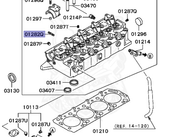 Mitsubishi - Pajero - V14V - 1992 - NST - 4D56
