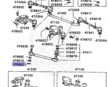 Mitsubishi - Minicab Truck - U15T - 1984 - HFD - 3G81