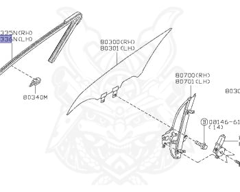 Nissan - Skyline - R34 25GT - ENR34 - 2000 - 25GT - 4 DOOR SEDAN(4S) - AUTOMATIC-FLOOR SHIFT(AT.F4) - High cast, 2-link (IRS.2WD) - RB25DE