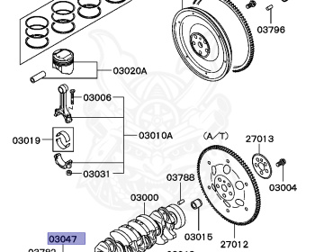 Mitsubishi - Pajero Jr - H57A - 1998 - MNXE5 - 4A31