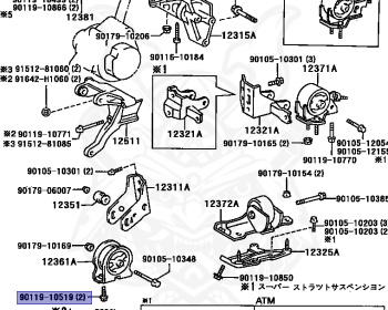 Toyota - Carina - ST202 - 1993 - G-LIMITED TYPE - Automatic - 3SGE