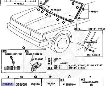 Toyota - Corona - RT141 - 1982 - GT TYPE - HARDTOP - Manual - 18RGEU