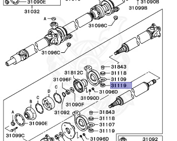 Mitsubishi - Legnum VR-4 - EC5W - 2000 - LYGF3 - 6A13