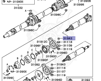 Mitsubishi - Galant VR-4 - EC5A - 2000 - SNGF3 - 6A13