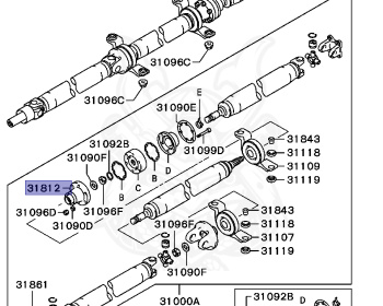 Mitsubishi - Mirage - CL2A - 1999 - MRJM - 4G15