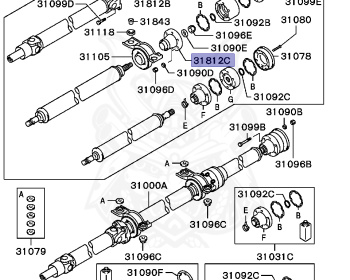 Mitsubishi - Diamante - F47A - 1994 - TYPM1 - 6G72