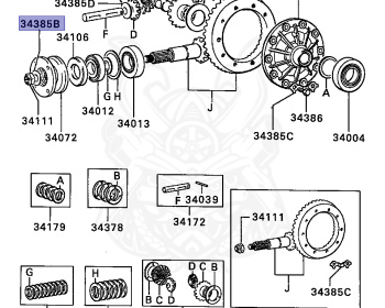 Mitsubishi - Jeep - J55 - 1994 - FF - 4DR5