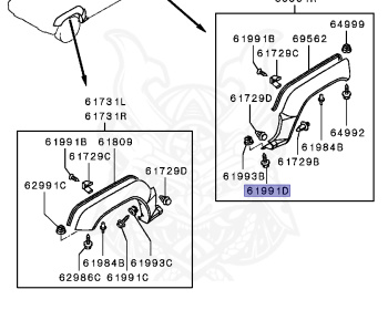 Mitsubishi - Pajero Jr - H57A - 1995 - MKUE - 4A31