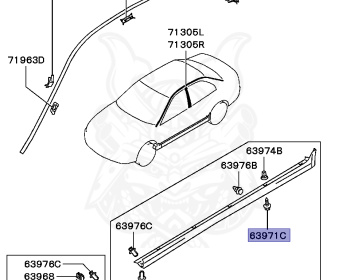 Mitsubishi - Mirage - CK2A - 1995 - SNPM - 4G15