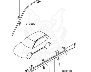 Mitsubishi - Mirage - CJ1A - 1995 - MNJE - 4G13