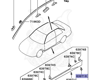 Mitsubishi - Mirage - CA4A - 1994 - DRHH2 - 4G92