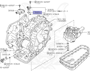 Nissan - Serena - C25 - 2005 - 20G Grade - WAGON(W) - 2 WHEEL DRIVE(2WD) - CVT(CVT) - MR20DE