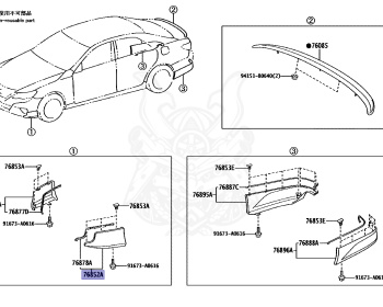 Toyota - Mark X - GRX130 - 2009 - 250G TYPE - Automatic - 4GRFSE