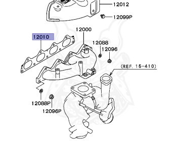 Mitsubishi - Airtrek - CU2W - 2005 - LYXFZ2 - 4G63