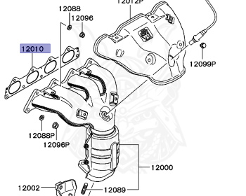 Mitsubishi - Airtrek - CU2W - 2003 - LYXFZ2 - 4G63