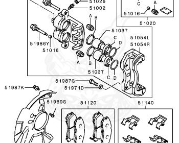Mitsubishi - Delica - PE8W - 1999 - HSNUF9 - 4M40