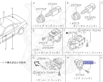 Nissan - Silvia - S15 - 1999 - SEDAN - HARDTOP(K) - AUTOMATIC-FLOOR SHIFT(AT.F4) - TWO WHEELS STEERING(2WS) - SR20DE