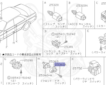 Nissan - Laurel - C35 - 2002 - Club S Turbo Type X - HARDTOP(K) - 2 WHEEL DRIVE(2WD) - AUTOMATIC TRANSMISSION(AT) - IRS TYPE(IRS) - RB25DET