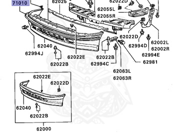 Mitsubishi - Galant - E35A - 1992 - SNXMP2 - 4G67
