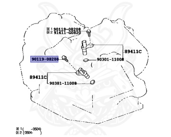 Toyota - Windom - MCV30 - 2002 - 3.0X TYPE - 1MZFE