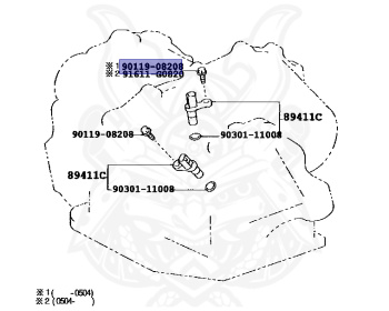 Toyota - Windom - MCV30 - 2006 - 3.0G TYPE - 1MZFE