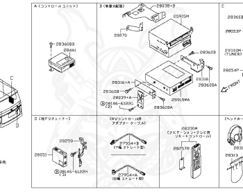 Nissan - Elgrand - E51 - 2008 - HIGHWAYSTAR GRADE - 5 Door Coach (5K) - 2 WHEEL DRIVE(2WD) - AUTOMATIC TRANSMISSION(AT) - VQ35DE