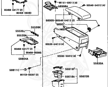 Genuine Mark 2 JZX100 Interior OEM parts supplied from Japan