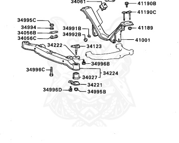 Mitsubishi - Starion - A187A - 1989 - MNFG - G54B