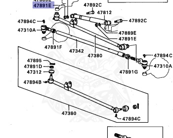 Mitsubishi - Jeep - J53 - 1999 - FT - 4DR6