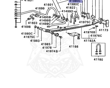 Mitsubishi - Pajero - L041G - 1988 - VND2 - G63B