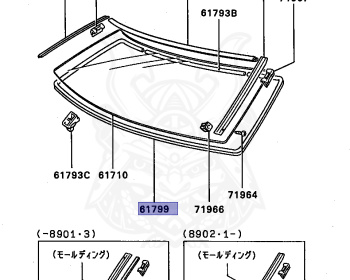 Mitsubishi - Mirage - C83A - 1987 - MNDM - 4G61