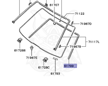 Mitsubishi - Diamante - F27A - 1993 - TRPM - 6G72